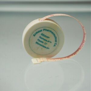 Armour Pharmaceutical Co Measuring Tape Advertising Measurer